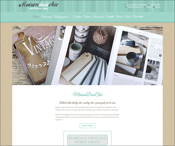siti realizzati maisondecochic.it